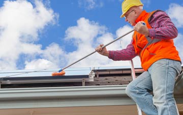 Hinton Parva soft wash roof cleaning